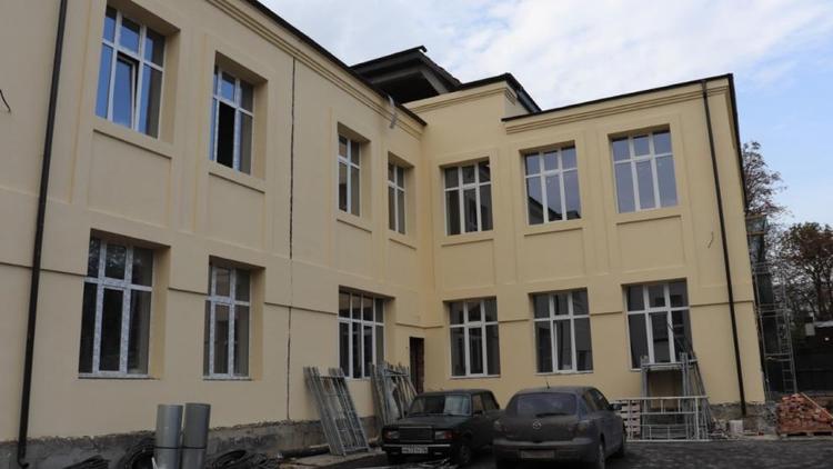 В Пятигорске завершается реконструкция нового корпуса гимназии на 252 ученика