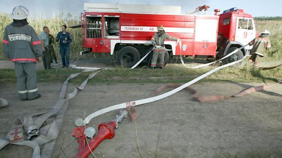 Пожар на свалке в Пятигорске тушили около суток