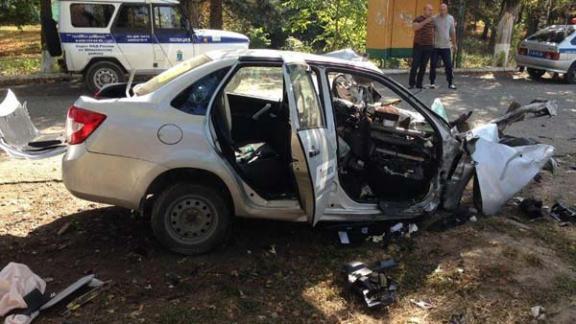 В Шпаковском районе в ДТП погиб пассажир «Лада Гранты»