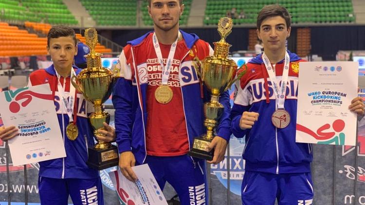 Бойцы Ставрополья завоевали награды первенства Европы по кикбоксингу
