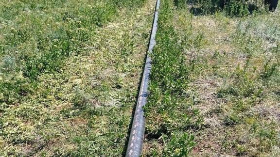 Ремонт участка водовода в Андроповском округе Ставрополья завершат к концу лета