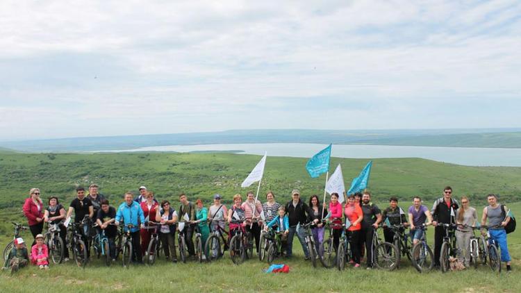 Специалисты Ставропольской краевой психбольницы приняли участие в велозабеге