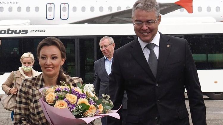 На Ставрополье прибыла уполномоченный по правам ребёнка при Президенте РФ Анна Кузнецова