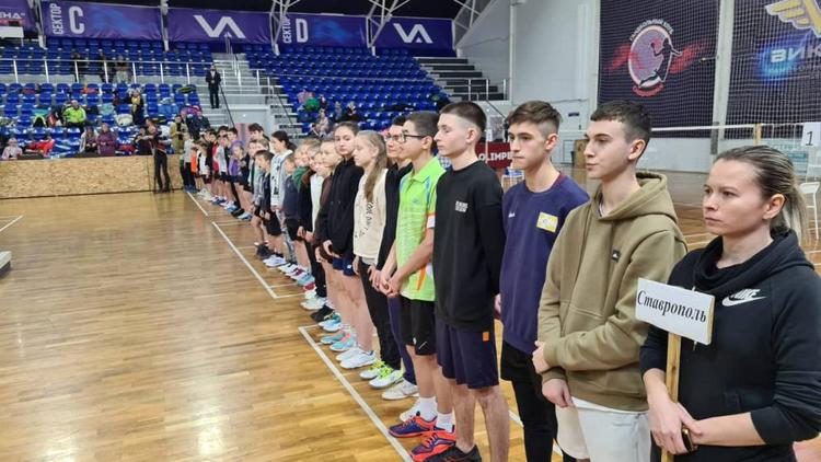 Всероссийский юношеский турнир по бадминтону впервые проходит на Ставрополье