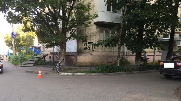В Ставрополе под колёсами авто оказался пьяный велосипедист