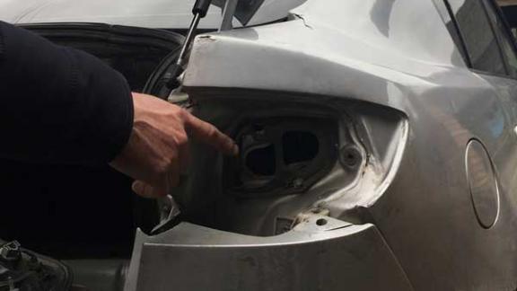 Кредитор из мести разбил авто должника в Александровском районе