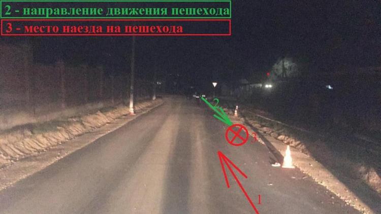 В селе Орловка на Ставрополье водитель сбил женщину и скрылся с места аварии