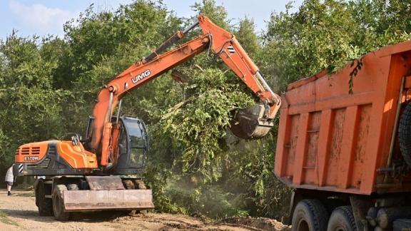 В Будённовском округе Ставрополья началась расчистка оросительного канала