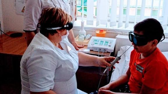 Детская поликлиника в Георгиевске получила аппарат лазерной терапии