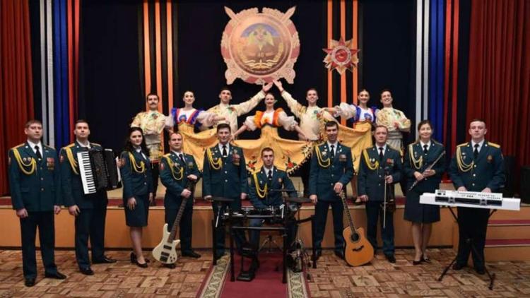 На Ставрополье с концертами выступит ансамбль песни и пляски Росгвардии