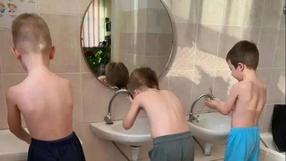 В Невинномысске применяют современные методы закаливания дошкольников