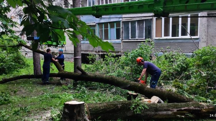 Более 180 заявок отработали аварийные службы Ставрополя после разгула стихии