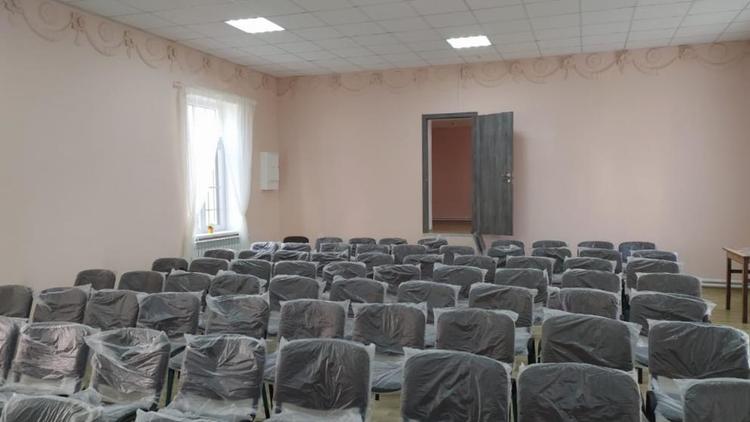 В селе Весёлом на Ставрополье отремонтировали Дом культуры
