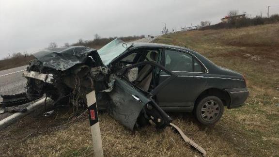 Столкновение в Андроповском районе повлекло смерть водителя