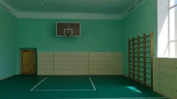 В селе Юца на Ставрополье отремонтировали спортзал в сельской школе