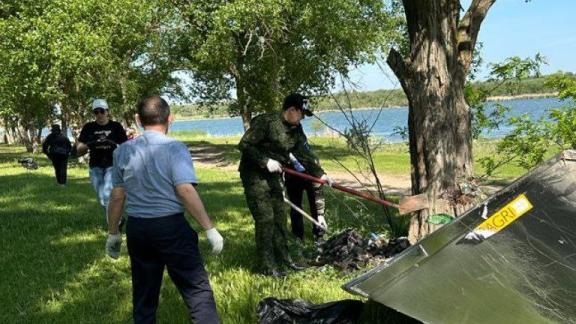 В Новоселицком округе прошла экоакция «Чистые берега»