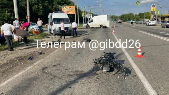 Мотоциклист погиб в ДТП на территории Шпаковского округа Ставрополья