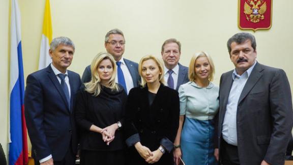 Губернатор В. Владимиров встретился с депутатами Госдумы от Ставрополья