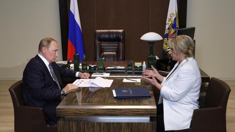 Президент России и председатель ЦИК обсудили подготовку к сентябрьским выборам
