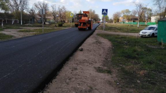 На Ставрополье в селе Подлесном завершается ремонт улицы Ленина