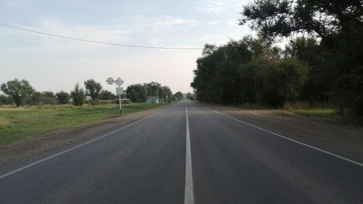 Почти 1 километр дороги отремонтировали в Труновском округе Ставрополья