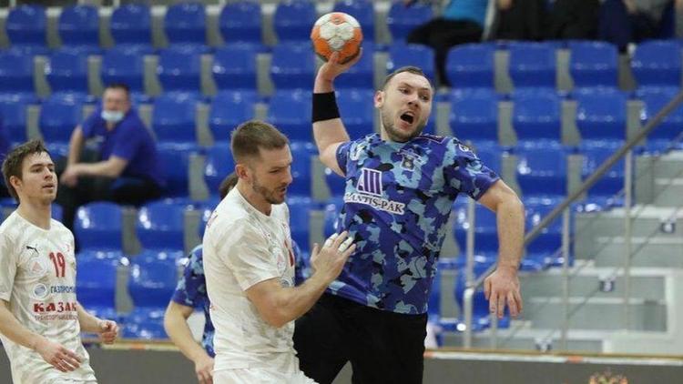 Ставропольские гандболисты завоевали очередную победу на чемпионате России
