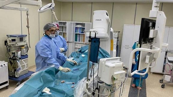 В Пятигорске 79-летней женщине провели стентирование почечной артерии
