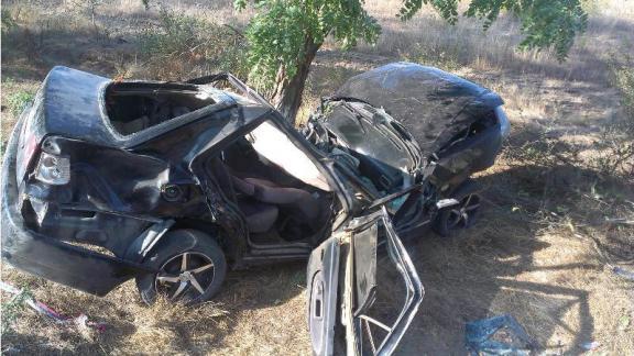 22-летний водитель погиб, врезавшись в дерево, в Левокумском районе
