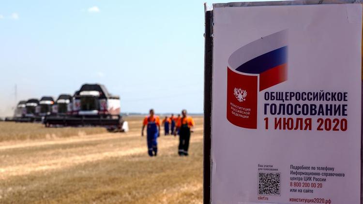 На Ставрополье для аграриев в период жатвы создали более 100 участков голосования