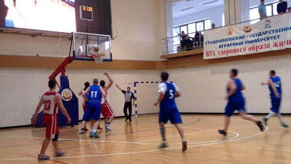 Чемпионат Ставропольского края по баскетболу возобновился после новогодних каникул