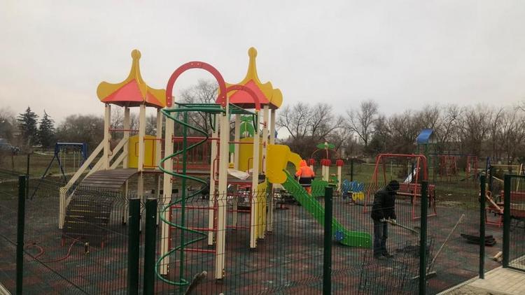 На Ставрополье благоустроили парк в селе Бурукшун