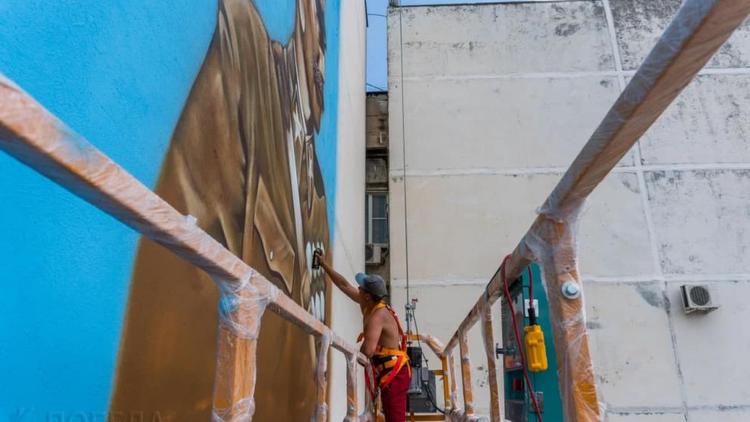 Гигантские рисунки появятся на фасадах домов в Солнечнодольске 