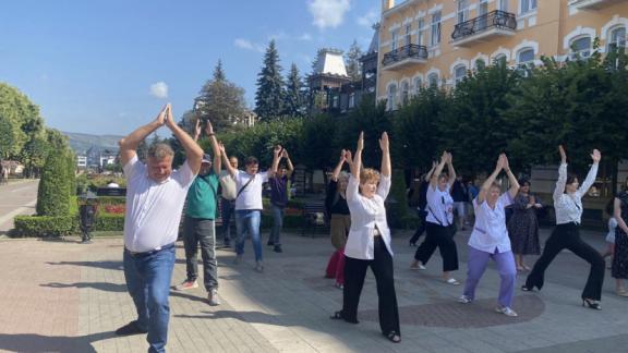 Мастер-класс по «антиковидной» дыхательной гимнастике провели в Кисловодске