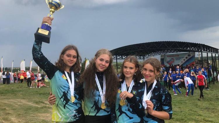 Ставропольские школьницы — победители первенства России по туризму