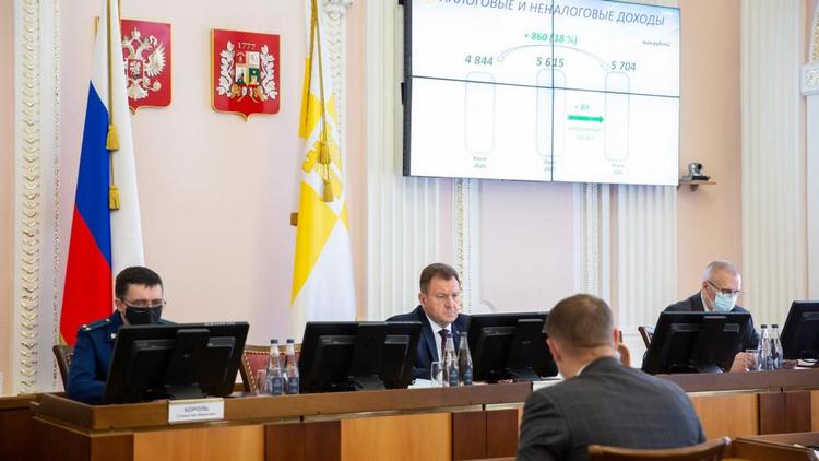 Бюджет Ставрополя в 2021 году закрыт с профицитом в 174,5 миллиона рублей