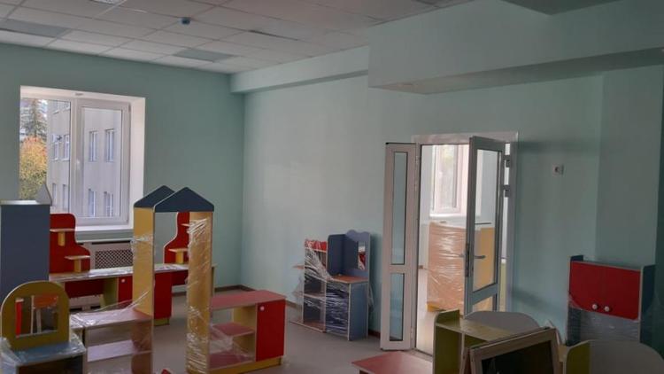В Кисловодске завершается строительство детского сада на улице Осипенко
