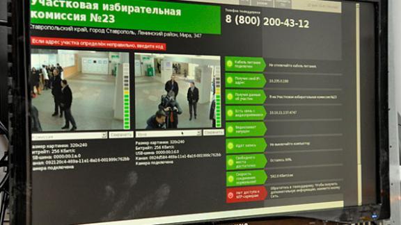 Веб-трансляция с избирательных участков 4 марта доступна в почтовых отделениях связи Ставрополья