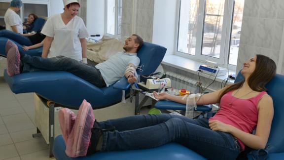 Более 100 человек сдали кровь во время акции «Капля жизни» в Ставрополе