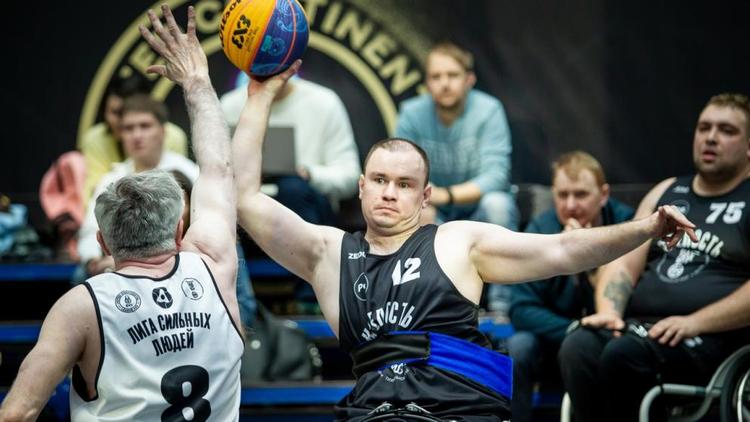 Ставропольские баскетболисты стали призёрами «Лиги сильных людей»