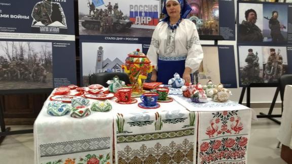 Казачью культуру представляет на выставке в Ставрополе творческое объединение «Братина»