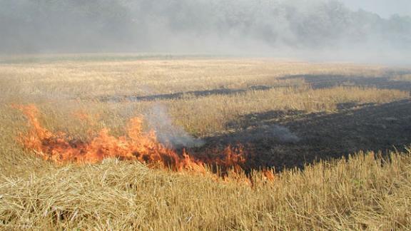Ландшафтные пожары снова угрожают Ставрополью