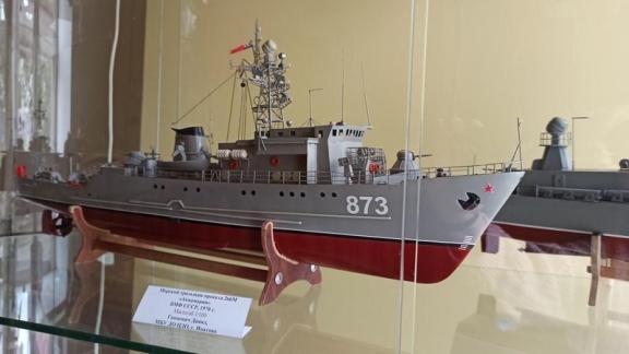 Модели кораблей рассказывают о морском могуществе России