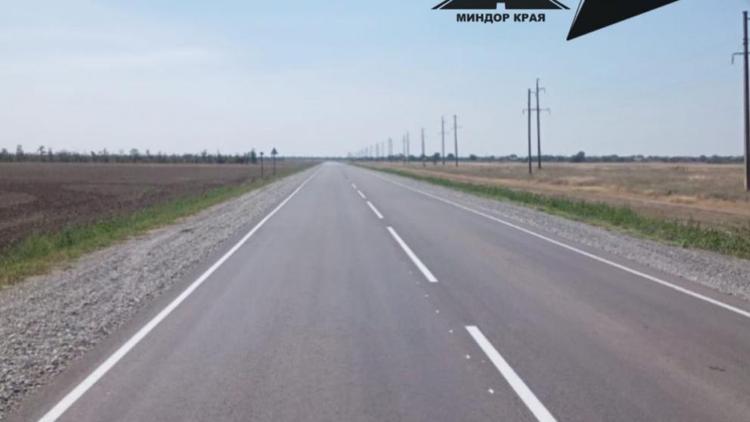 На Ставрополье завершается ремонт трех участков региональной дороги