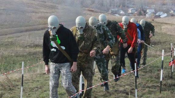 В Невинномысске прошла военно-спортивная игра «Штурм»