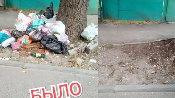 В Ессентуках устранили навал мусора в частном секторе