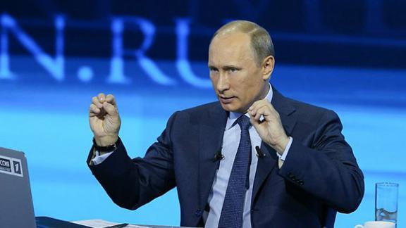 Президент Путин ответил на вопрос ставропольца о «зимнем времени»