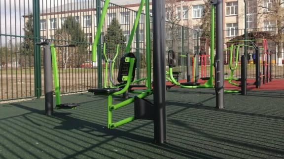 В селе Красногвардейского округа появился новый спортивный объект