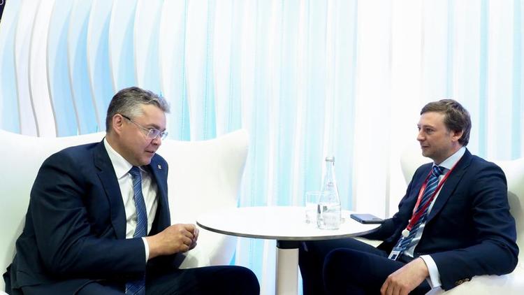 Губернатор Ставрополья и гендиректор авиакомпании «Россия» обсудили дальнейшее сотрудничество