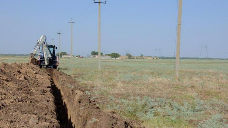 В Грачёвском округе Ставрополья начали капремонт изношенных участков Кугультинского водопровода