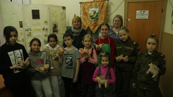 Юные казаки Ставрополя участвовали в творческом мастер-классе